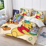 Parure de lit dessin anime mickey buzz l'�clair winnie l'ourson, housse de couette pour chambre a coucher ...