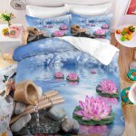 Parure de lit pas cher doux confortable housse de couette personnes enfant microfibre housse de couette ...