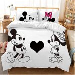 Parure de lit pour enfant de dessin anim�� cartoon mouse - parure de lit pour enfant, cartoon et minnie ...