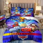Parure de lit flash mcqueen rouge, parure de lit cars de dessin anime pour chambre d'enfant, housse de ... Parure de lit flash mcqueen rouge, parure de lit cars de dessin anime pour chambre d'enfant, housse de ...