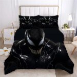 Parure de lit avec housse de couette et imprime num�rique marvel spiderman 3d, cadeau id�al pour fille ...