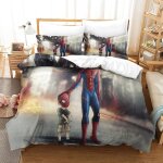 Parure de lit avec housse de couette spiderman pi�ces impression d movie posters motif microfibre avec ...