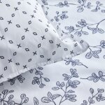 Parure de lit imprim� floral coton 220x240 cm