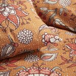 Parure de lit imprim� floral coton 240x260 cm