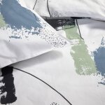 Parure de lit imprim� g�om�trique coton 220x240 cm