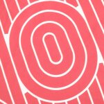 Parure de lit imprim� graphique coton 260x240cm