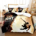Parure de lit imprimee en 3d avec housse de couette et taie d'oreiller motif dying light 2 stay human ...
