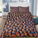 Parure de lit imprimee 3d avec housse de couette et taie d'oreiller motif tintin