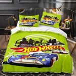 Parure de lit imprimee en 3d monster truck hot wheel, housse de couette et taie d'oreiller, pour lit ... Parure de lit imprimee en 3d monster truck hot wheel, housse de couette et taie d'oreiller, pour lit ...
