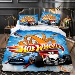Parure de lit imprimee en 3d monster truck hot wheel, housse de couette et taie d'oreiller, pour lit ... Parure de lit imprimee en 3d monster truck hot wheel, housse de couette et taie d'oreiller, pour lit ...