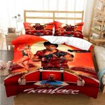 Parure de lit imprimee en 3d tony montana scarfaces pour lit double, twin, king size, housse de couette, ...