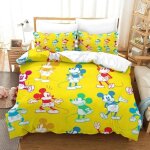 Parure de lit mickey, housse de couette mickey mouse classique, parure de lit minnie mouse, couette multi ...