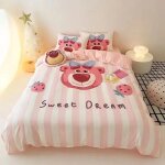 Parure de lit mickey avec housse de couette et taie d'oreiller, king size, pour enfants, garcon s et ...
