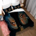 Parure de lit en microfibre ste - x pour enfants et adolescents 230 x 220 / 200 x 200 cm, monster Parure de lit en microfibre ste - x pour enfants et adolescents 230 x 220 / 200 x 200 cm, monster