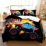 Parure de lit monster jam pour lit simple, double, double, queen et king size. parure de lit monster ... Parure de lit monster jam pour lit simple, double, double, queen et king size. parure de lit monster ...