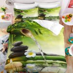 Parure lit personnes fille doux confortable sets de housses de couettes microfibre parure housse de couette ...