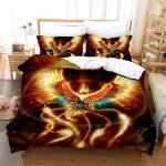 Parure de lit ph�nix mythes et l�gendes, housse de couette imprim�e en 3d avec taies d'oreiller, pour ...