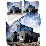 Parure de lit pi��ces avec housse de couette et taies d'oreiller, tracteur agricole, x cm / x cm x , ...