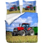 Parure de lit pi��ces avec housse de couette et taies d'oreiller, tracteur agricoles, x cm / x cm x , ...