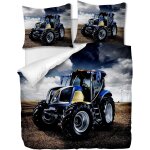 Parure de lit pi��ces avec housse de couette et taies d'oreiller, tracteurs ��lectriques, x cm / x cm ...