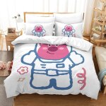 Parure de lit pi��ces pour lotso toy story impression d housse de couette en microfibre hypoallergique ...