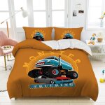 Parure de lit pi��ces pour personnes voiture de sport impression d housse de couette xcm en microfibre ...