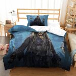 Parure de lit pi��ces pour pirates of the caribbean johnny depp impression d housse de couette en microfibre ...