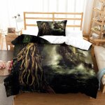 Parure de lit pi��ces pour pirates of the caribbean johnny depp impression d housse de couette en microfibre ...
