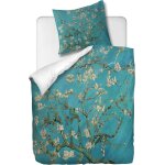Parure de lit pi��ces van gogh almond blossom housse de couette x cm et taie d'oreiller x cm hypoallerg��nique ...