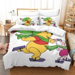 Parure de lit pi��ces pour winnie the pooh animated characters impression d housse de couette en microfibre ...