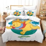 Parure de lit pi��ces pour winnie the pooh animated characters impression d housse de couette en microfibre ...