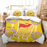 Parure de lit pi��ces pour winnie the pooh animated characters impression d housse de couette en microfibre ...