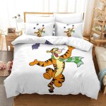 Parure de lit pi��ces pour winnie the pooh animated characters impression d housse de couette en microfibre ...