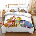 Parure de lit pi��ces pour winnie the pooh animated characters impression d housse de couette en microfibre ...