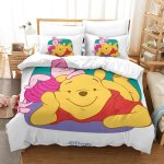Parure de lit pi��ces pour winnie the pooh animated characters impression d housse de couette en microfibre ...