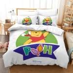 Parure de lit pi��ces pour winnie the pooh animated characters impression d housse de couette en microfibre ...