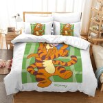 Parure de lit pi��ces pour winnie the pooh animated characters impression d housse de couette en microfibre ...