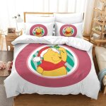 Parure de lit pi��ces pour winnie the pooh animated characters impression d housse de couette en microfibre ...