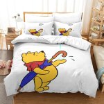 Parure de lit pi��ces pour winnie the pooh animated characters impression d housse de couette en microfibre ...