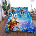 Parure de lit la reine des neiges parure de lit pour filles avec housse de couette king queen double ...