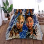 Parure de lit la reine des neiges parure de lit pour filles avec housse de couette king queen double ...