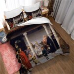 Parure de lit r�versible ste - x pour enfants et adolescents, housses de couette, taies d'oreiller, aspect ...