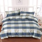 Parure de lit simple et g�om�trique, impression 3d, rayures, confortable, housse de couette, taie d'oreiller, ...