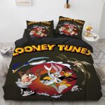 Parure de lit space jam a new legacy, ensemble de literie exquis, housse de couette de basket - ball, ...