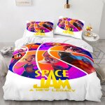 Parure de lit space jam a new legacy, ensemble de literie exquis, housse de couette de basket - ball, ... Parure de lit space jam a new legacy, ensemble de literie exquis, housse de couette de basket - ball, ...