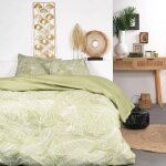 Parure de lit - today sunshine - 240x260 cm - 2 personnes - coton imprim� floral