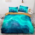 Parure de lit x enfant doux confortable parure de lit pas cher microfibre house de couette ocean mer ...