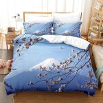 Parure de lit x enfant mont fuji �� la japonaise housse de couette x avec fermeture ��clair - sets de ...