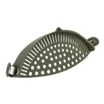 Passoire alimentaire en silicone a clipser, a proximité d'eau, pour casseroles, paniers, pour la cuisine, ... Passoire alimentaire en silicone a clipser, a proximité d'eau, pour casseroles, paniers, pour la cuisine, ...