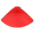 Passoire a clip en silicone, 1 pice, outil de vidange pour tous les pots et bols, outil de nettoyage ...